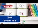 Viltstift edding 400 creatief rond 1mm assorti