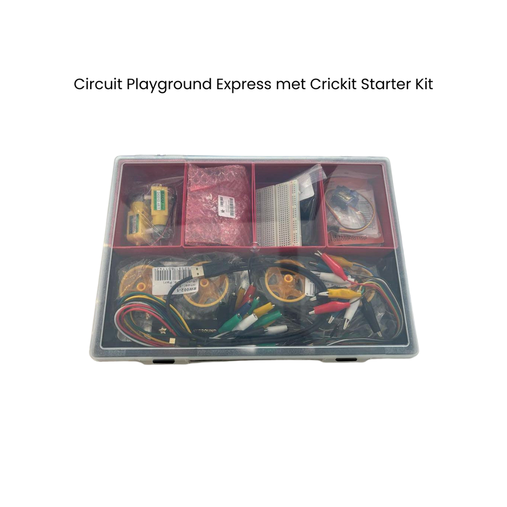 Circuit Playground Express met Crickit Starter Kit
