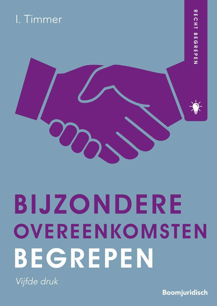 Bijzondere overeenkomsten begrepen / Druk 5