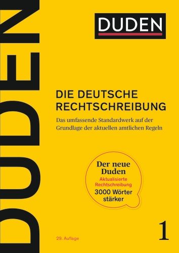 Duden - Die deutsche Rechtschreibung 1 / 29. Auflage