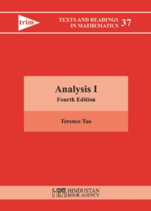 Analysis I