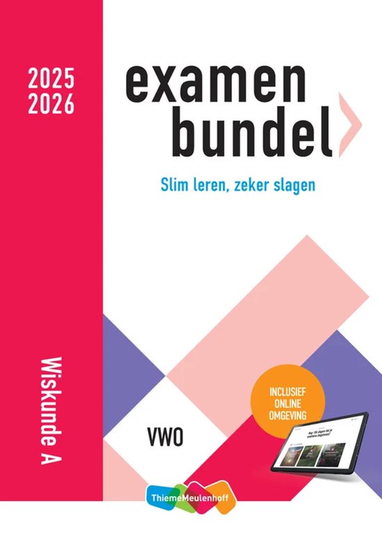 Voordeelpakket Wiskunde A 2025/2026 VWO
