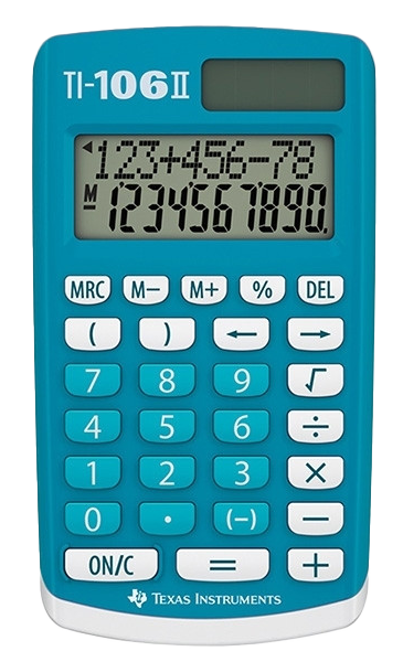 Rekenmachine Texas Instruments ti-106 II
