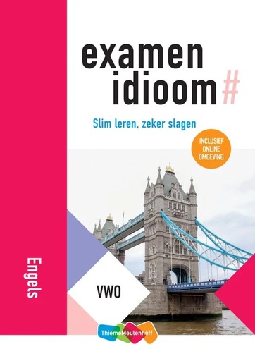 [9789006991581] Examenidioom online + boek vwo Engels / Druk 1