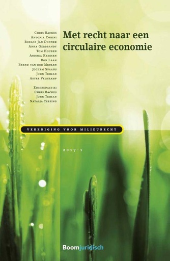 [9789462903944] Met recht naar een circulaire economie / Druk 1
