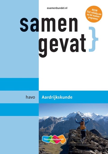 [9789006988284] Samengevat havo Aardrijkskunde / Druk 1