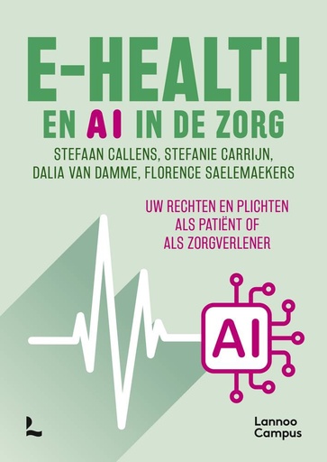 [9789059963535] E-health en AI in de zorg / Druk 1