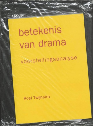 [9789064032325] Betekenis van drama / Druk 1