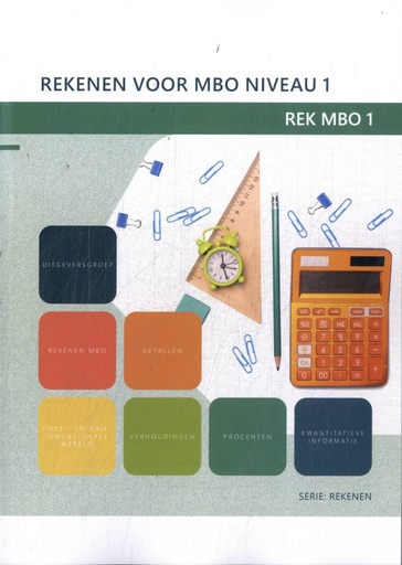 [9789400239111] REK MBO 1 niveau 1 / Druk 2