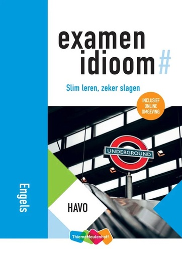 [9789006992441] Examenidioom online + boek havo Engels / Druk 1