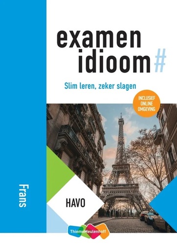 [9789006993189] Examenidioom online + boek havo Frans / Druk 1