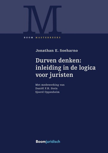 [9789462902275] Durven denken: inleiding in de logica voor juristen / Druk 1