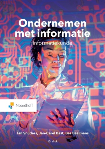 [9789001010966] Ondernemen met informatie / Druk 10 (e-book)