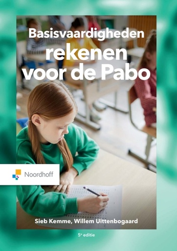 [9789001035624] Basisvaardigheden rekenen voor de pabo / Druk 5 (e-book)