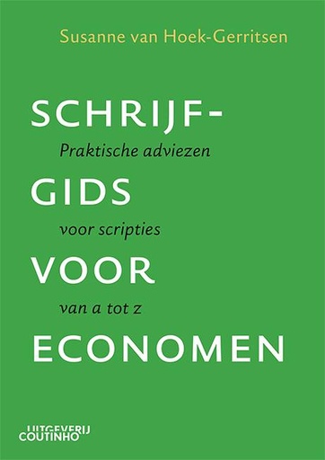 [9789046908587] Schrijfgids voor economen / Druk 5