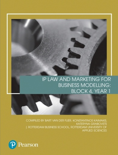 [9781800062474] Custom eBook, Rotterdam Business School, IP Law and Marketing for Business Modelling: Block 4, Year 1 / 1st Edition