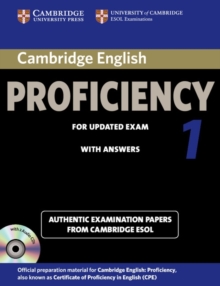 [9781107691643] Cambridge English Proficiency 1 for Updated Exam With Answers