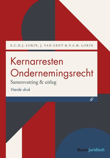 [9789462905894] Kernarresten Ondernemingsrecht / Druk 4