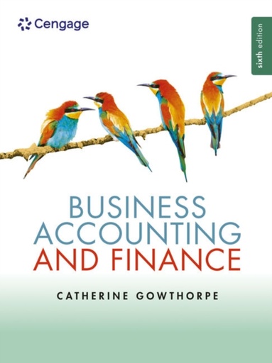 [9781473791275] Business Accounting & Finance / 6th edition