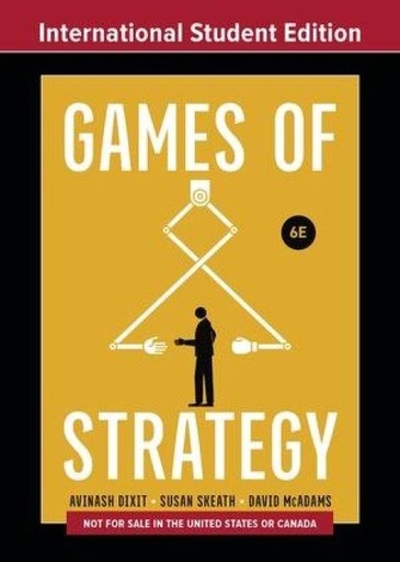 [9781324087182] Games of Strategy