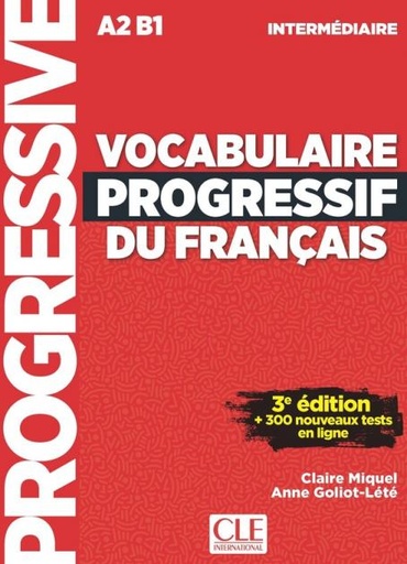 [9782090380156] Vocabulaire progressif du francais - Niveau intermédiaire / 3ème édition