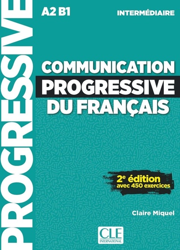 [9782090384475] Communication progressive du français - Niveau intermédiaire (A2/B1) - Livre + CD - 2ème édition