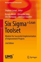 [9783642358814] Six Sigma + Lean Toolset / 2nd Edition