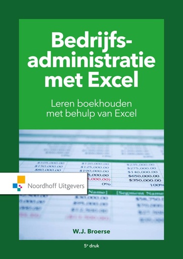 [9789001889371] Bedrijfsadministratie met Excel / Druk 5
