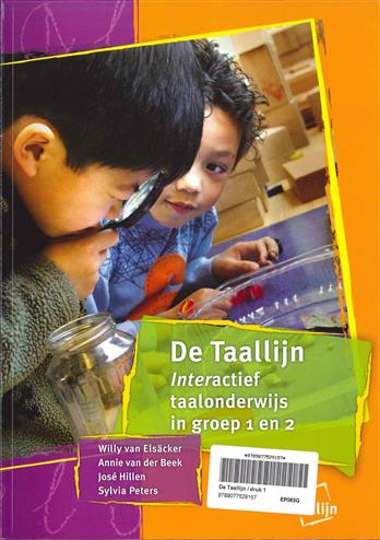 [9789077529157] De taallijn - interactief taalonderwijs in groep 1 en 2