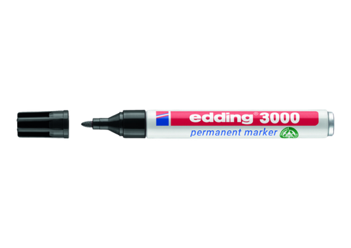 [4004764007967] Viltstift edding 3000 rond 1.5-3mm zwart