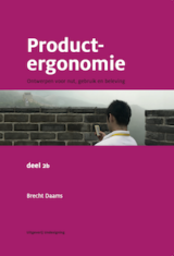 [9789081650816] Productergonomie. Ontwerpen voor nut, gebruik en beleving. Deel 2b.