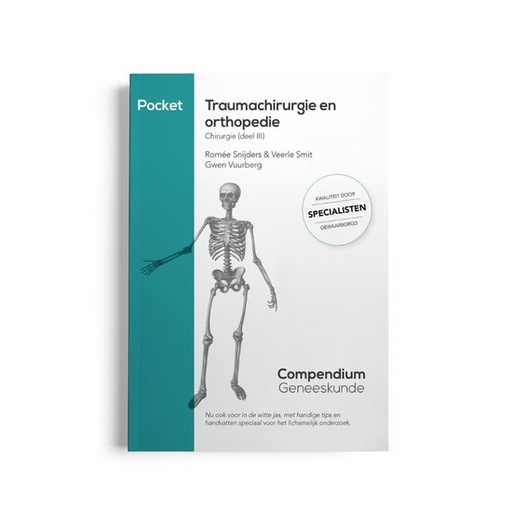 [9789083050836] Pocket Traumachirurgie en Orthopedie (Chirurgie Deel III)
