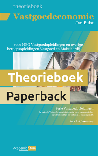 [9789083339498] Vastgoedeconomie Theorieboek (editie 2024/2025)