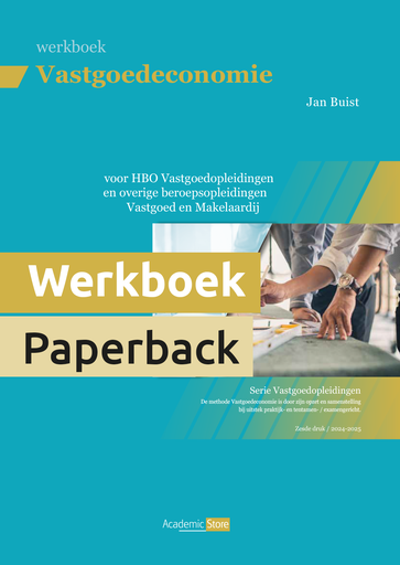 [9789083433004] Vastgoedeconomie - Werkboek (editie 2024/2025)