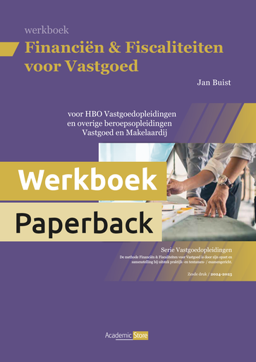 [9789083433097] Financiën en Fiscaliteiten Werkboek / Editie 2024-2025
