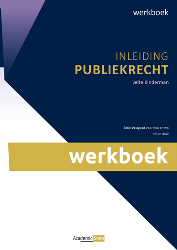 [9789083566658] Inleiding Publiekrecht (BT1) - Werkboek (editie 2025/2026)