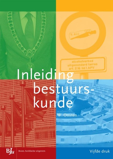 [9789089748850] Inleiding bestuurskunde / Druk 5