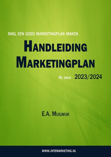 [9789490886011] Handleiding Marketingplan 