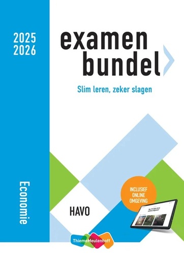 [9789006992953] Examenbundel Economie 2025/2026 HAVO