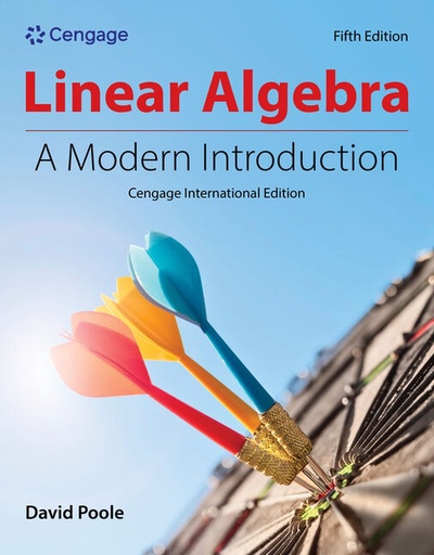 [9798214405896] Linear Algebra: A Modern Introduction, Cengage International Edition