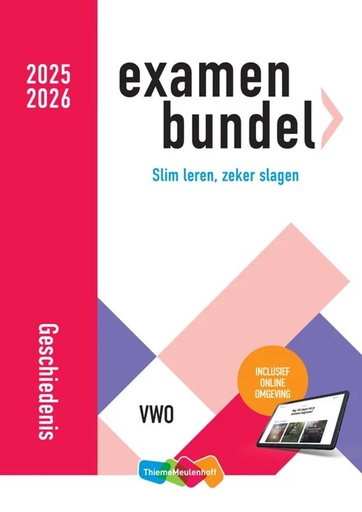 [9789006992168] Examenbundel Geschiedenis 2025/2026 VWO