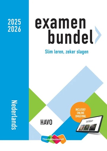 [9789006992359] Examenbundel Nederlands 2025/2026 HAVO