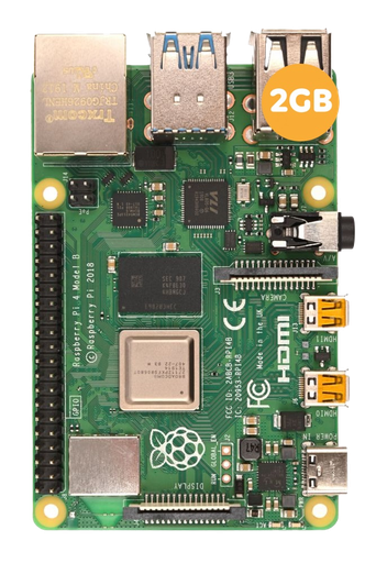 [765756931175] Raspberry Pi 4 Model B - 2GB