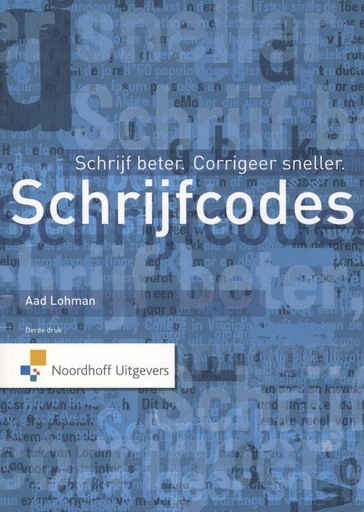 [9789001807788] Schrijfcodes / Druk 3