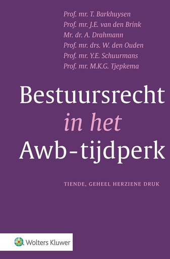 [9789013175387] Bestuursrecht in het Awb-tijdperk / Druk 10