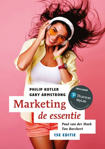 [9789043040679] Marketing de essentie, met MyLab / Druk 15