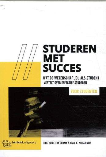 [9789077866733] Studeren met succes voor studenten