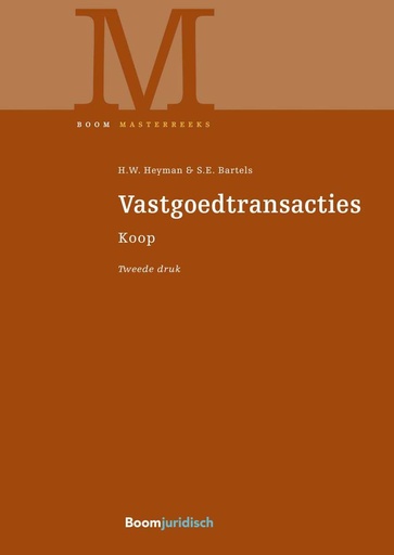 [9789462908581] Vastgoedtransacties / Druk 2