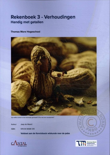 [9789490681319] Handig met getallen 3 - Verhoudingen Thomas More