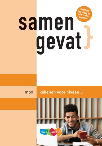 [9789006149845] Samengevat Rekenen voor niveau 3 MBO